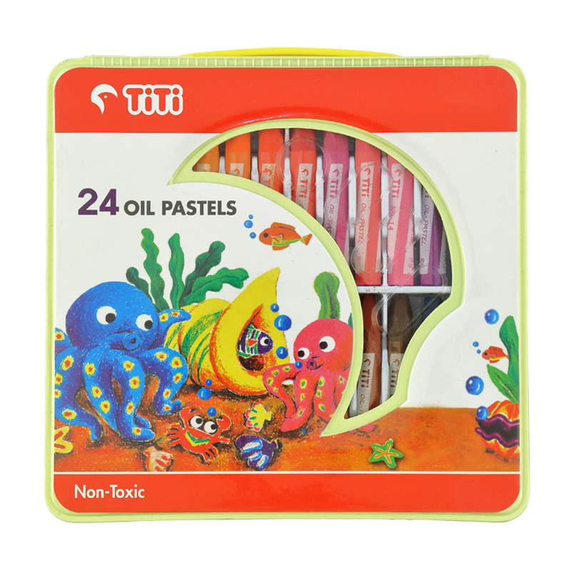 CRAYON PASTEL 24 COL. T