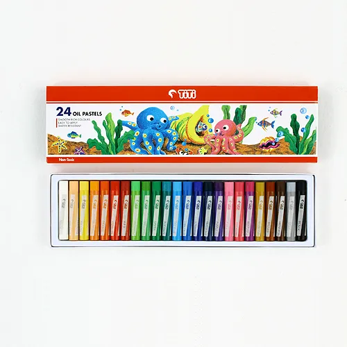 CRAYON PASTEL 24 COL. T