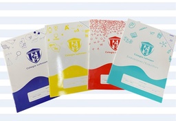 [532CUADGRA40PEQ] CUADERNO CUADROS GRANDES 40H PEQUEÑO COLORES